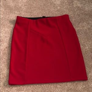 Red skirt !!